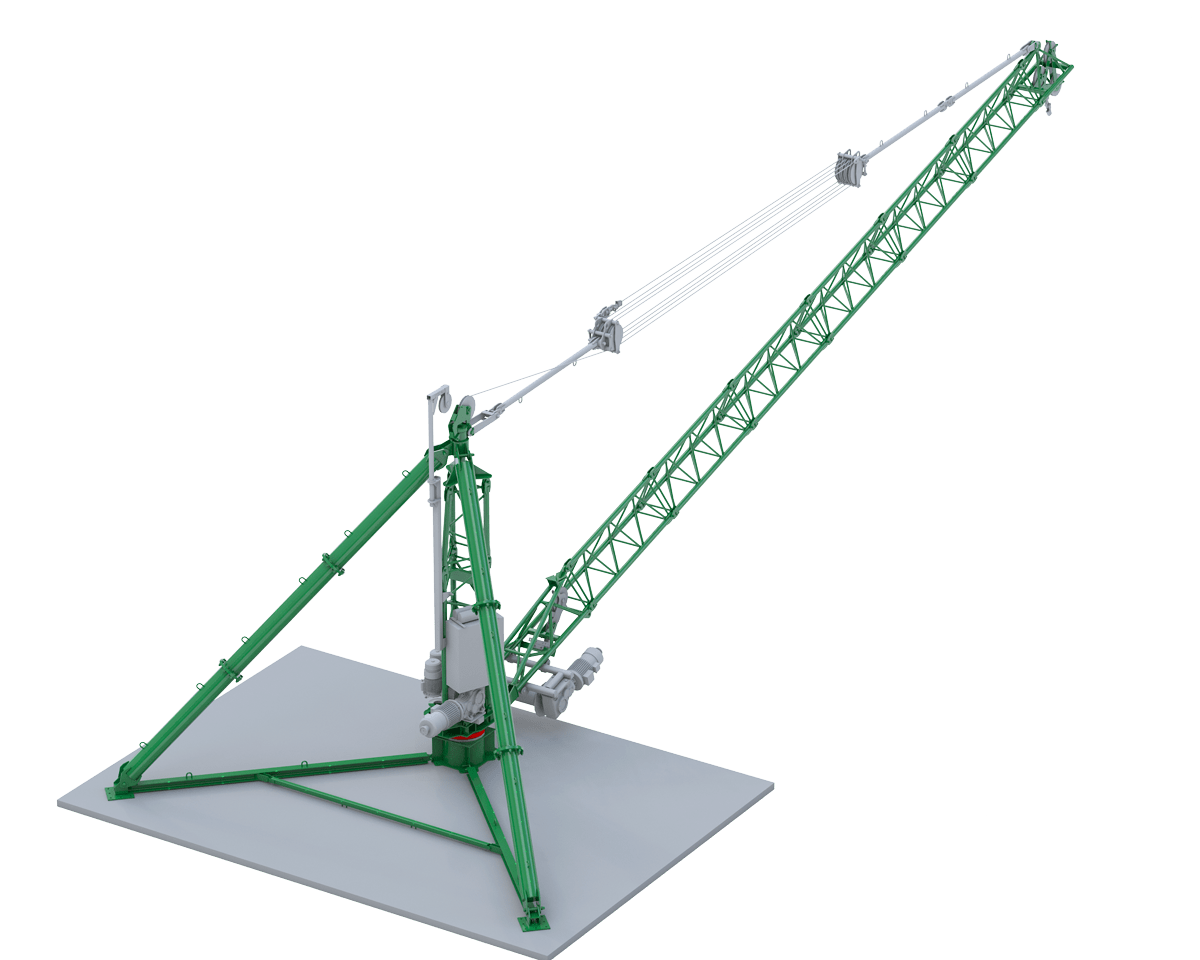 Derrick Cranes JASO Tower Cranes