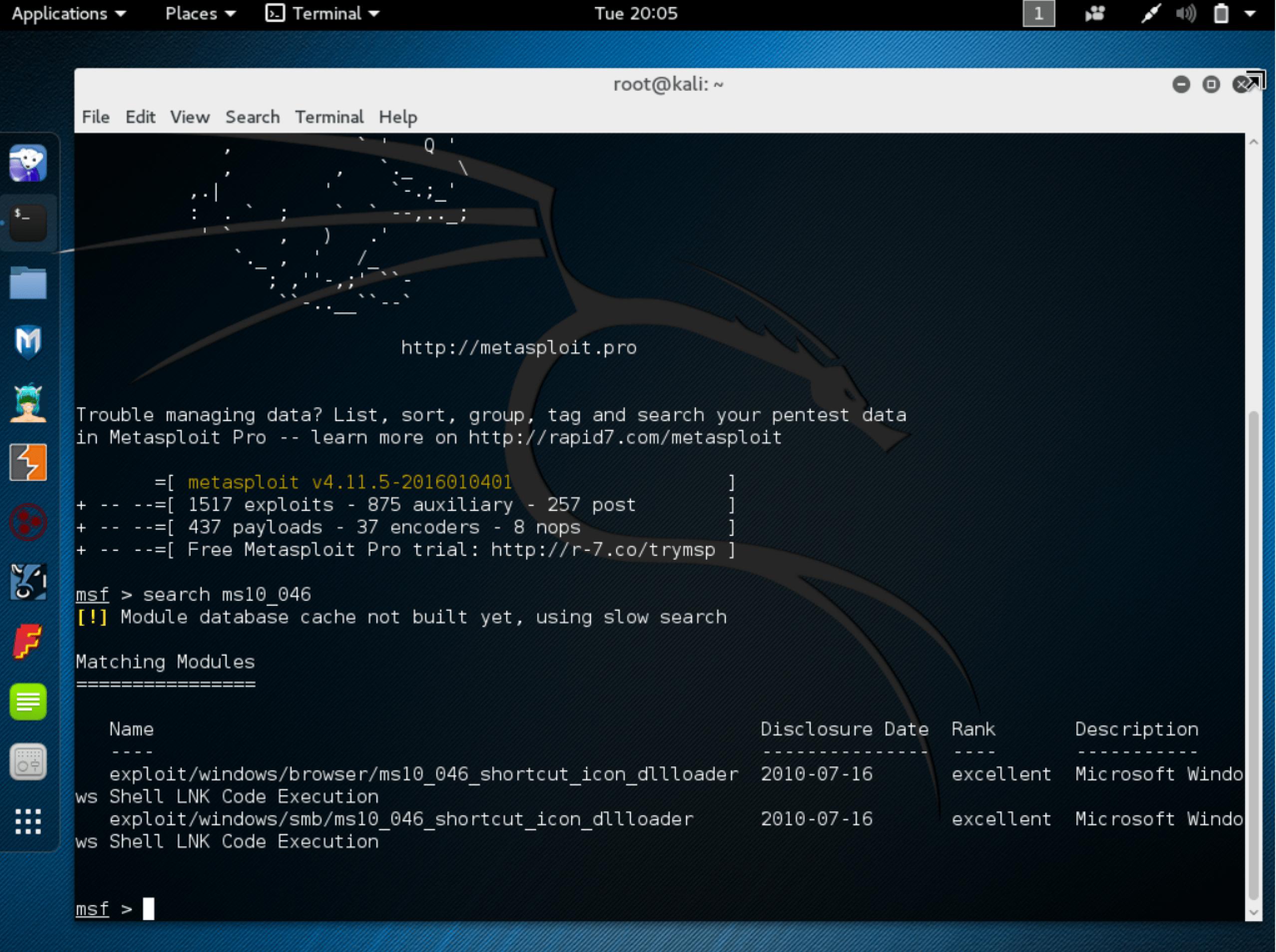 Metasploit Basics Reverse Shell Win7