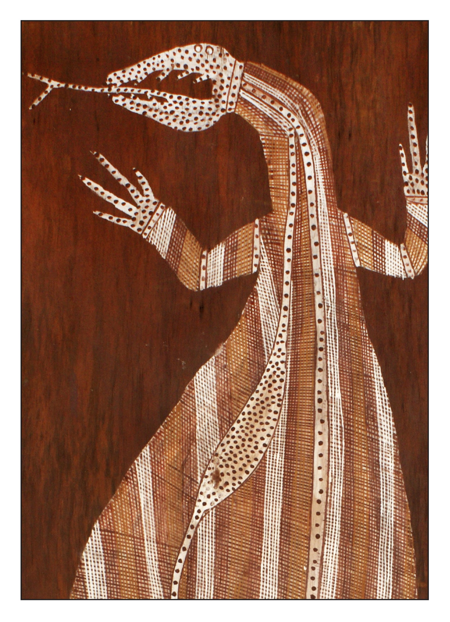 Aboriginal Art Bark Painting