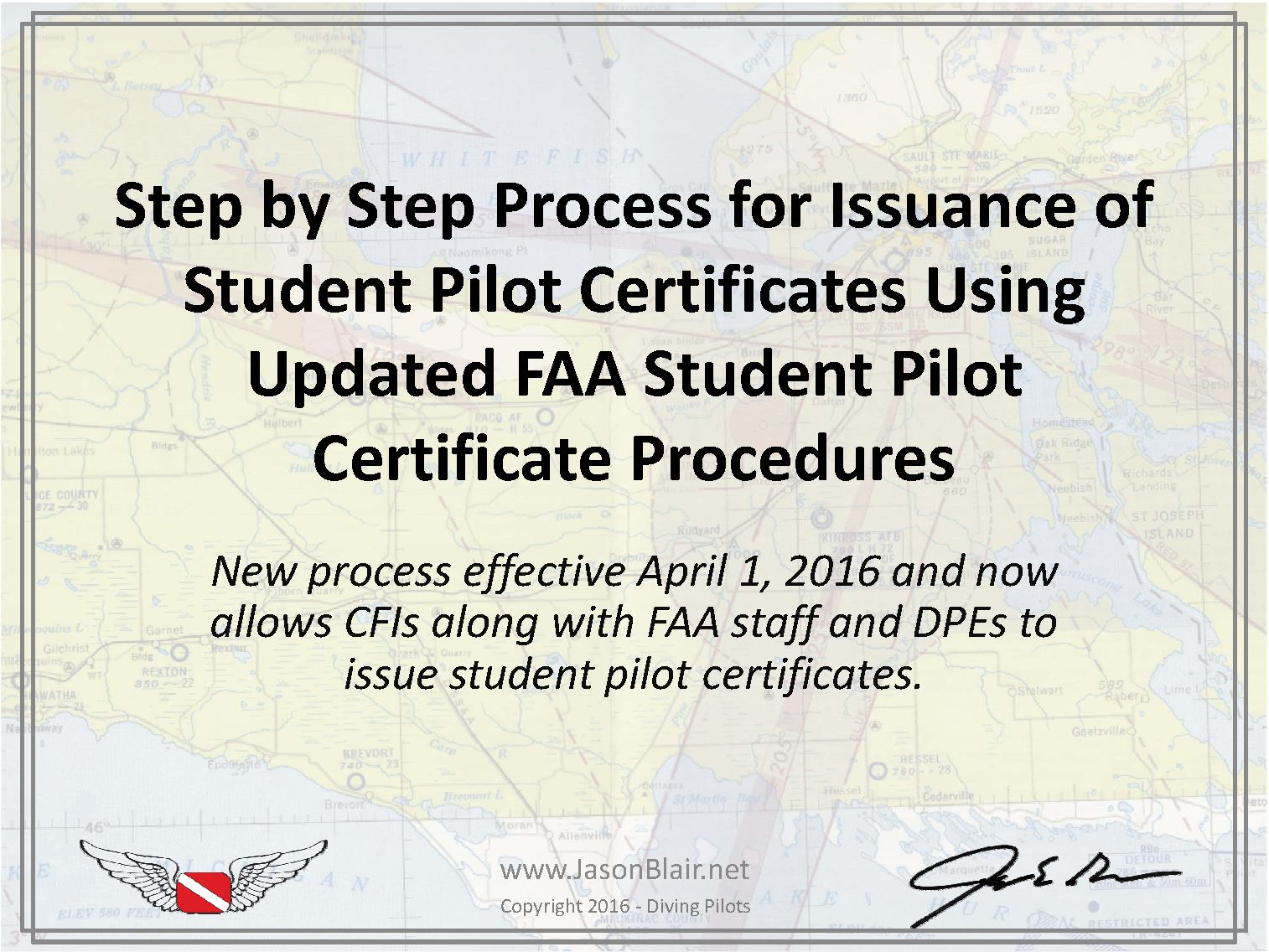 Step by Step Process for Issuance of Student Pilot Certificates Using