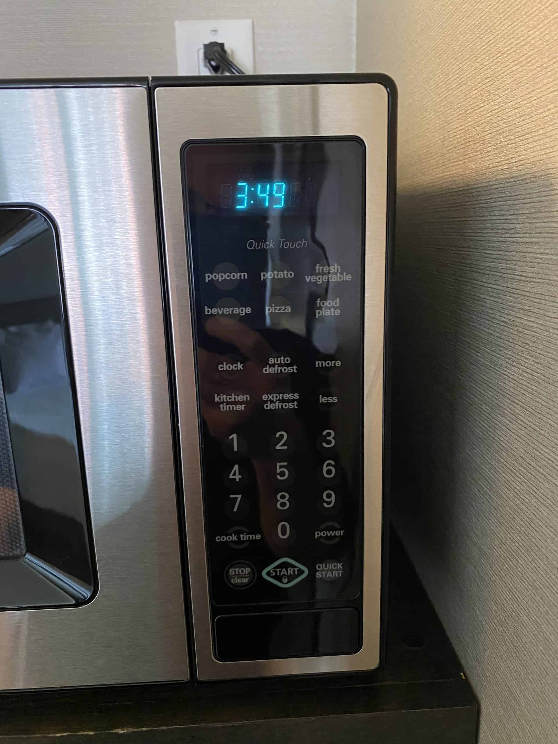 Resetting the Hotel Microwave Clock Jason Hewlett