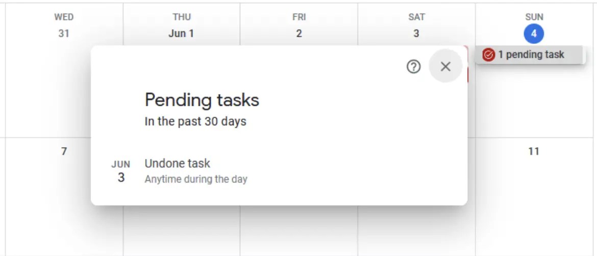 Pending tasks not showing up on current day — Jason's Forum