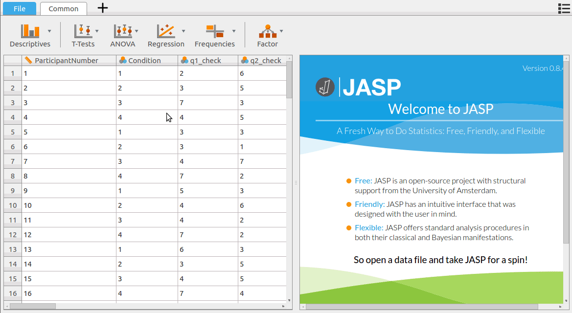 How to Use JASP JASP Free and UserFriendly Statistical Software
