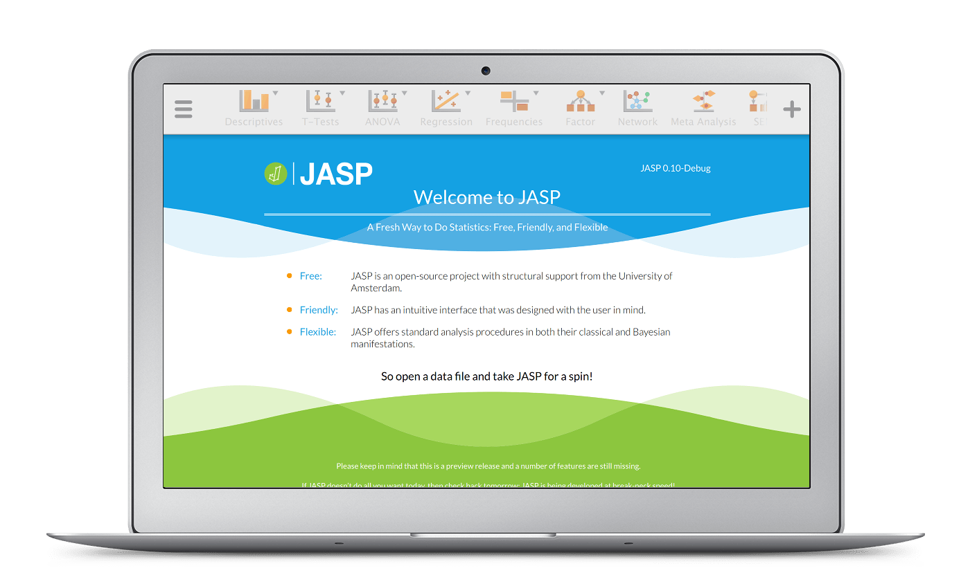 JASP A Fresh Way to Do Statistics