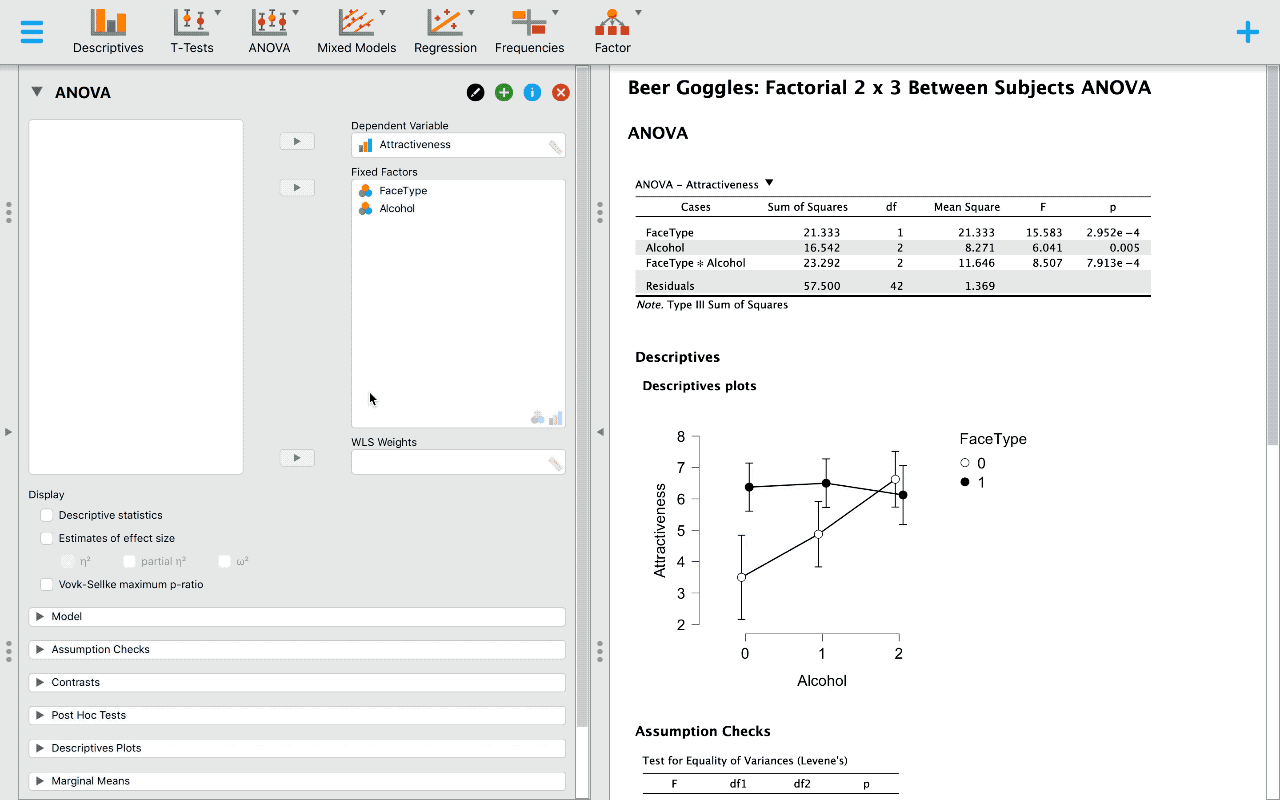 How to Use JASP JASP Free and UserFriendly