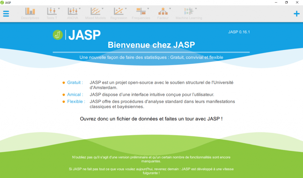 Introducing JASP 0.16.1 French Translation, Cochrane MetaAnalysis