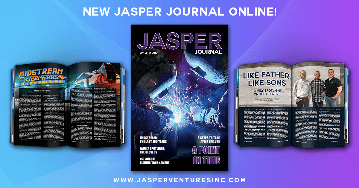 New Jasper Journal Jasper Ventures, Inc.
