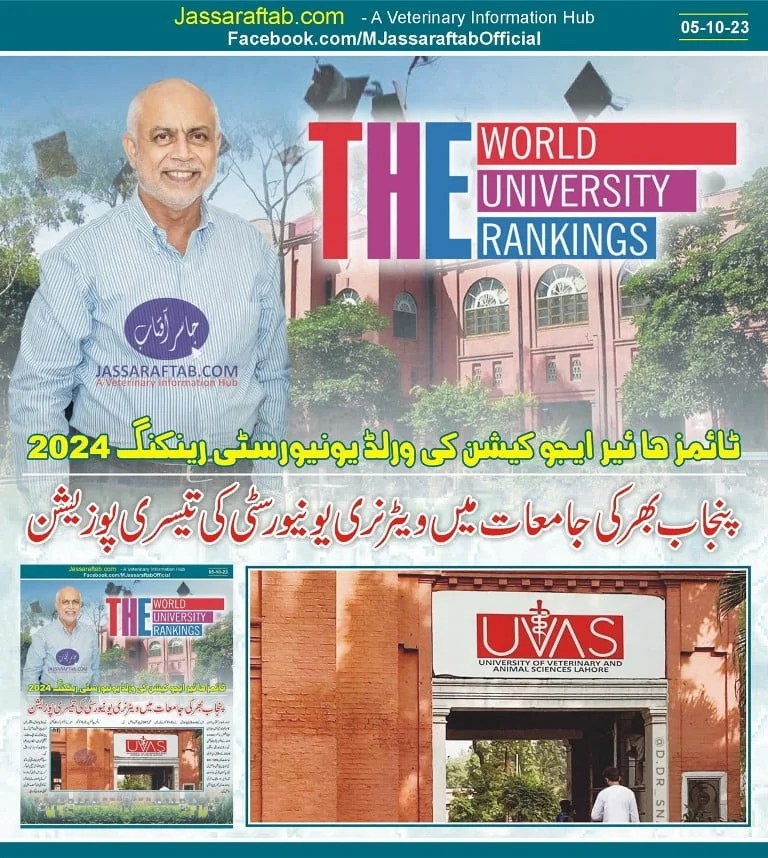 UVAS Ranking Times Higher Education Ranking