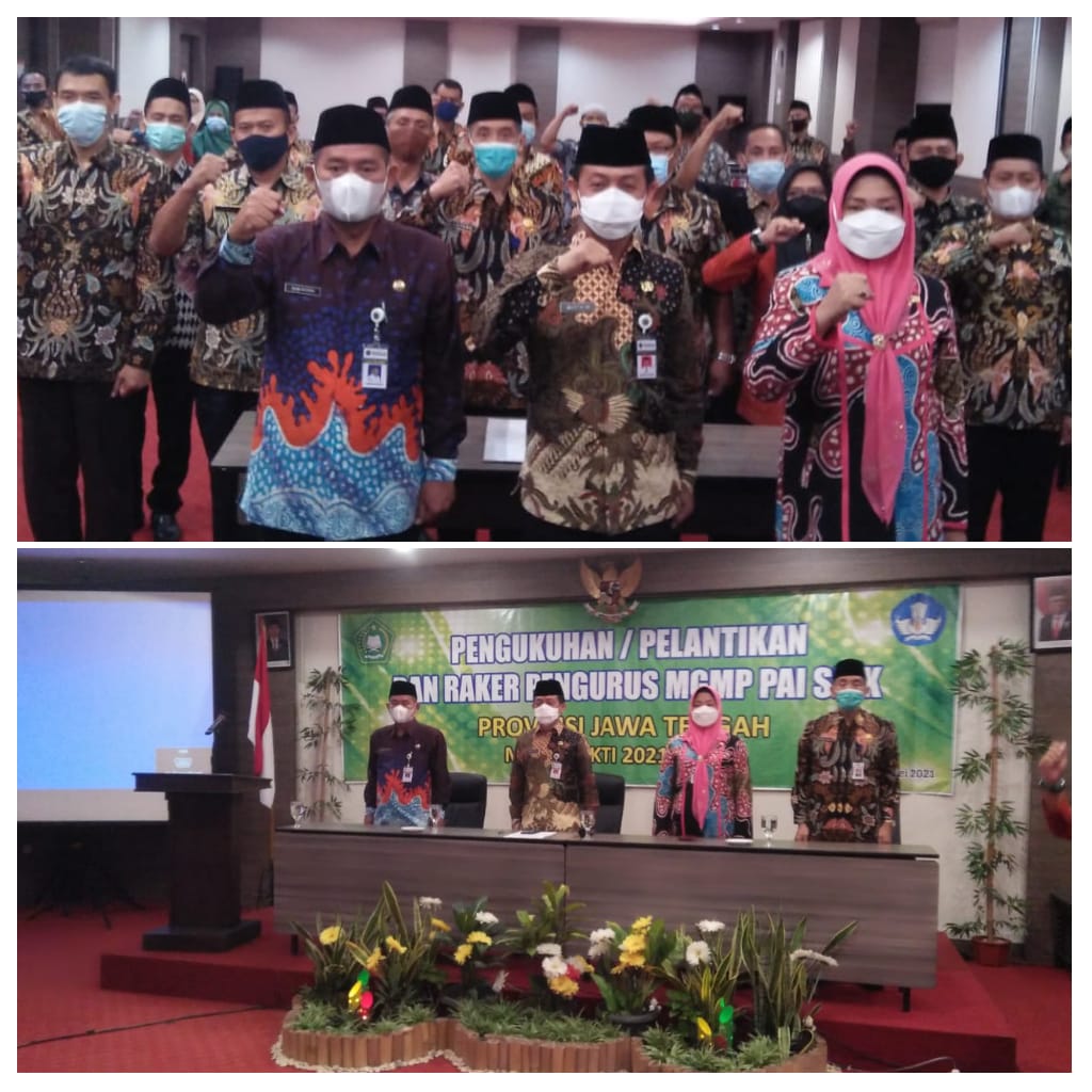 Pengukuhan Pengurus MGMP PAI SMK Provinsi Jawa Tengah Periode 20212024
