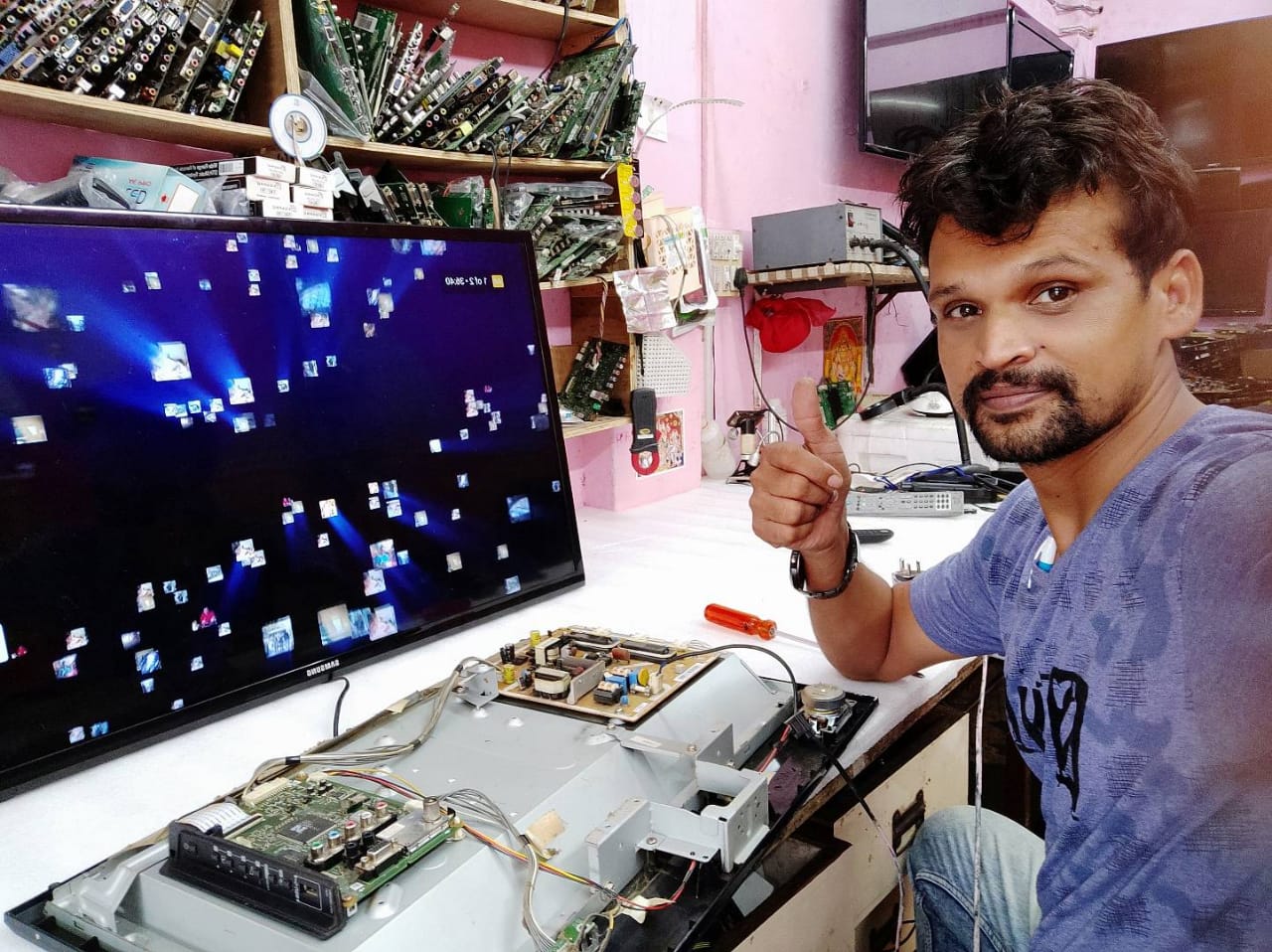 Jatin Electronics LED TV Repair Service bhopal TV Repair Bhopal LED