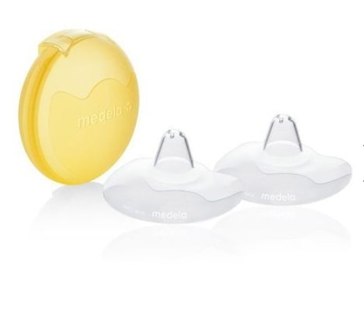 Medela Stillhütchen 2er Set Größe L mit Aufbewahrungsbox
