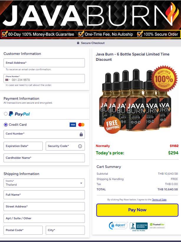 Java Burn™ Official site Today Save Over 80 OFF + Free Shipping