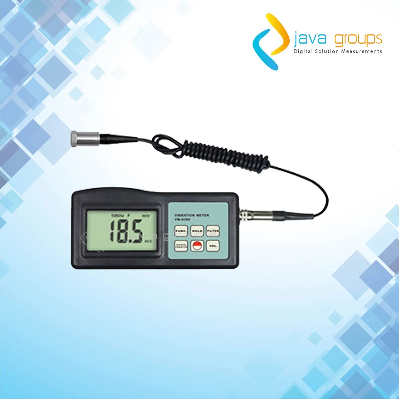 Alat Pengukur Getaran Mesin Vibration Meter VM6360
