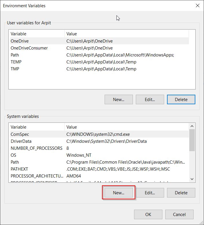 How to set java path in windows 10 Java2Blog