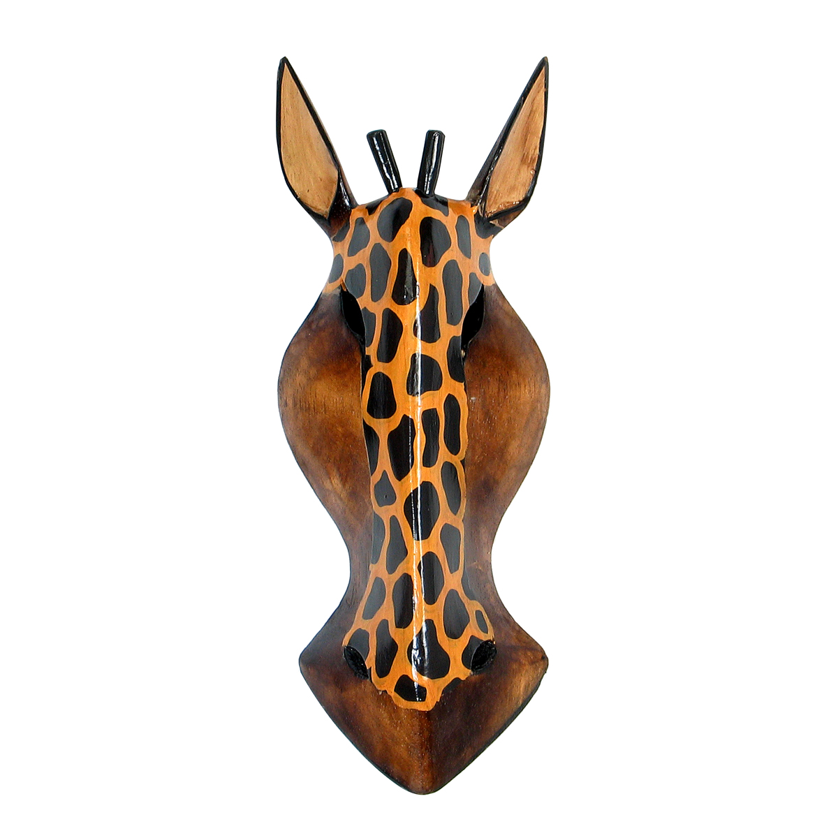 Giraffe wall mask (30cm) Java Art
