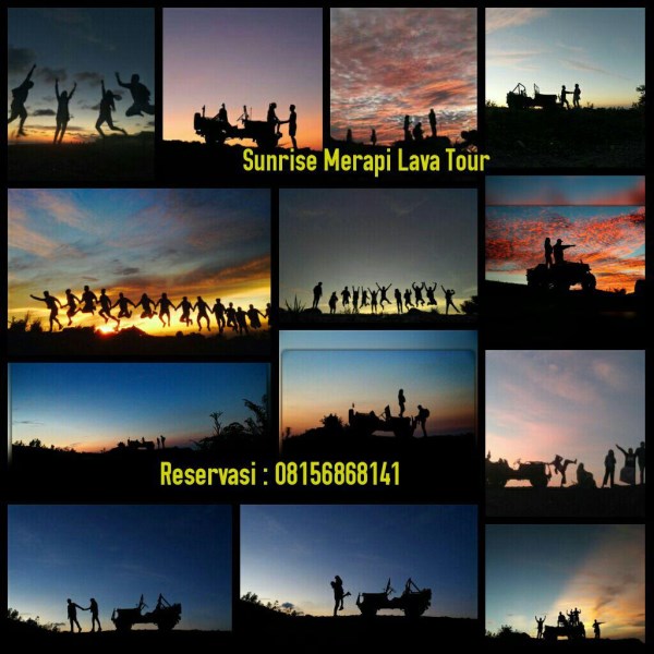 Rute Baru Paket Sunrise Jeep Merapi Lava Tour