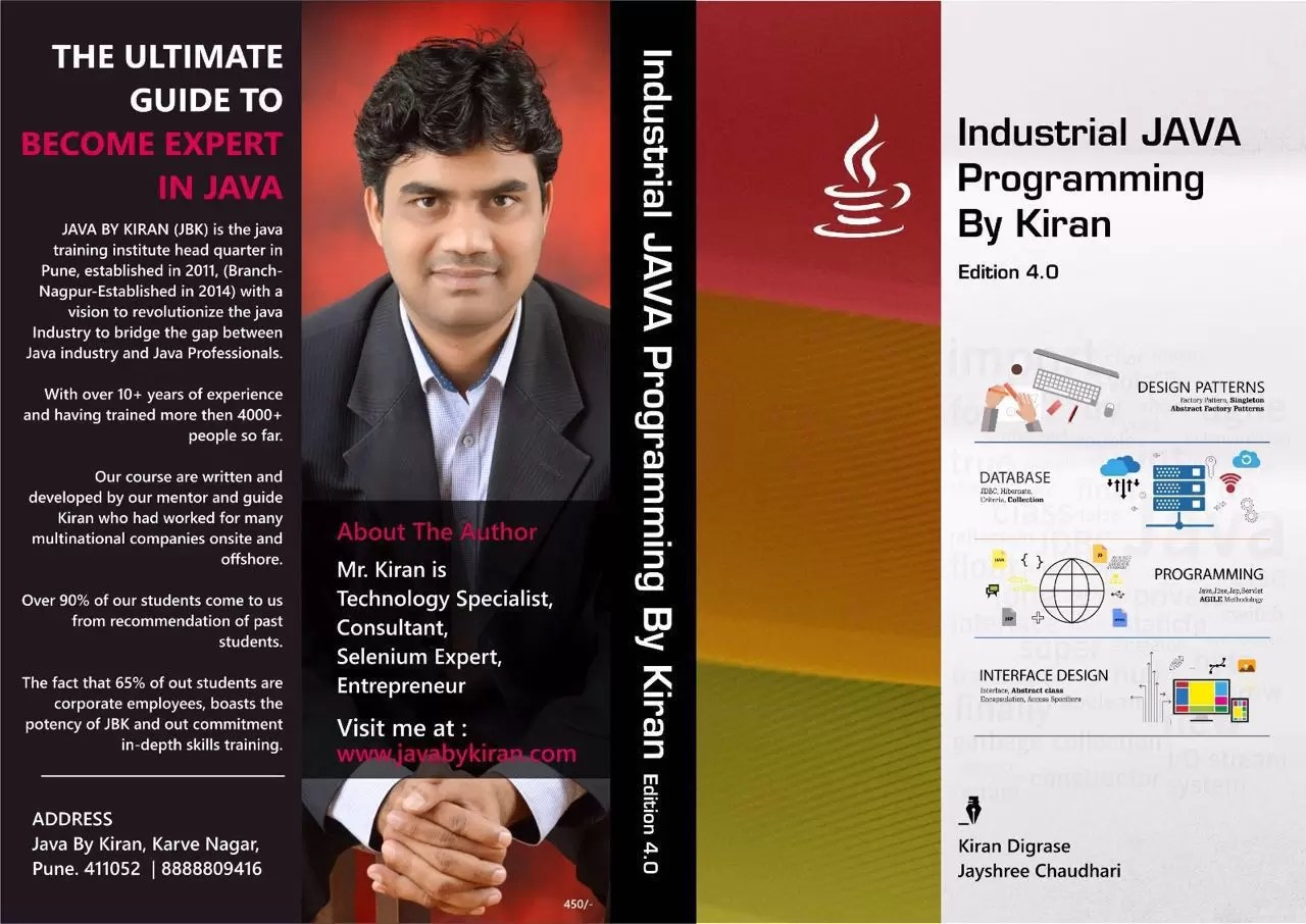 JAVA Programming Books javabyKiran