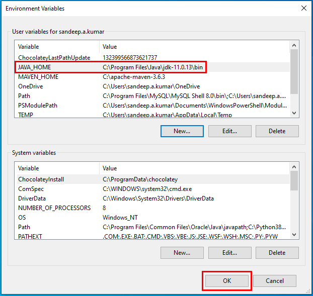 Java Environment Setup in Windows 10 javabytechie