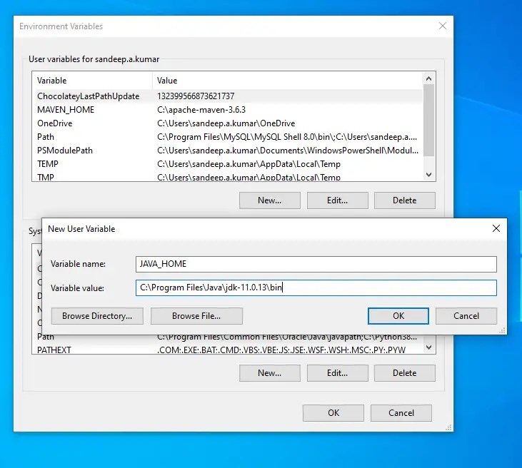 Java Environment Setup in Windows 10 javabytechie