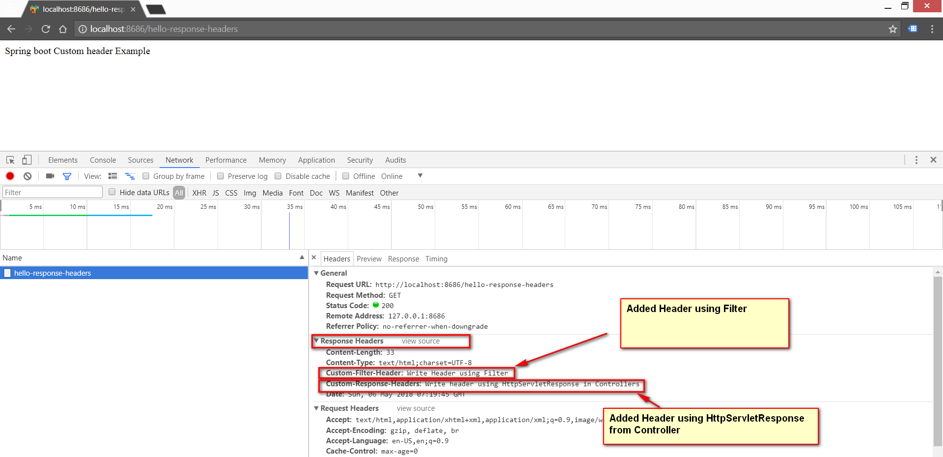 Spring boot add custom response headers Java Developer Zone