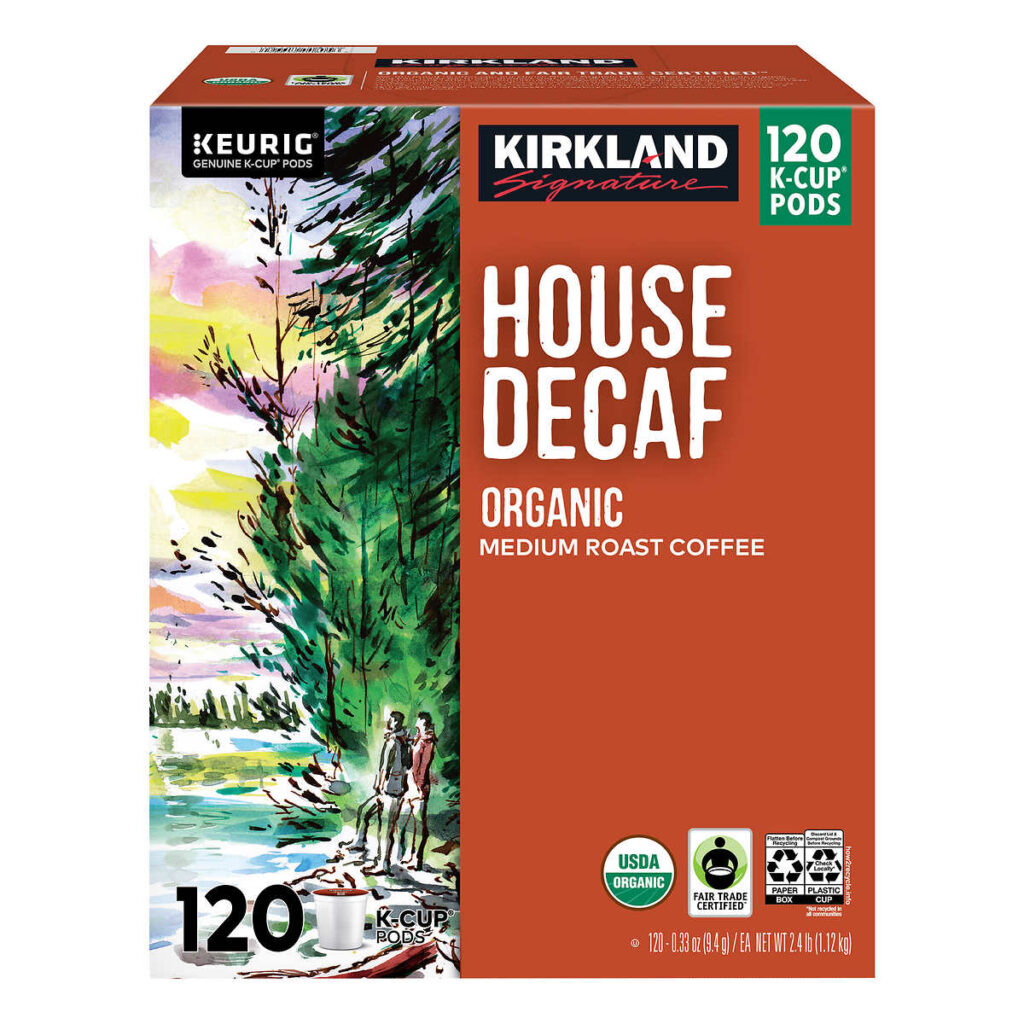 Kirkland Signature Coffee Organic House Decaf Review in 2024 ☕
