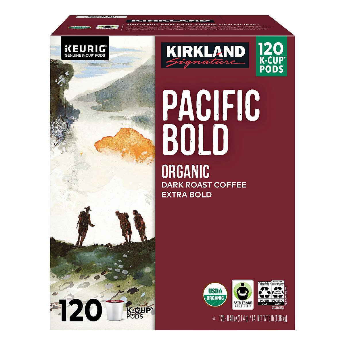 Kirkland Signature Coffee Organic Pacific Bold Review in 2024 ☕