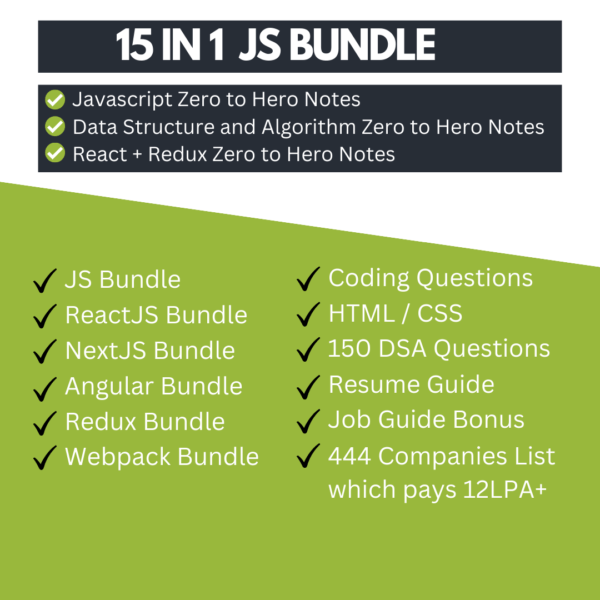 Ultimate JS Mastery Guide (JS+React+Redux+DSA) JavaScaler