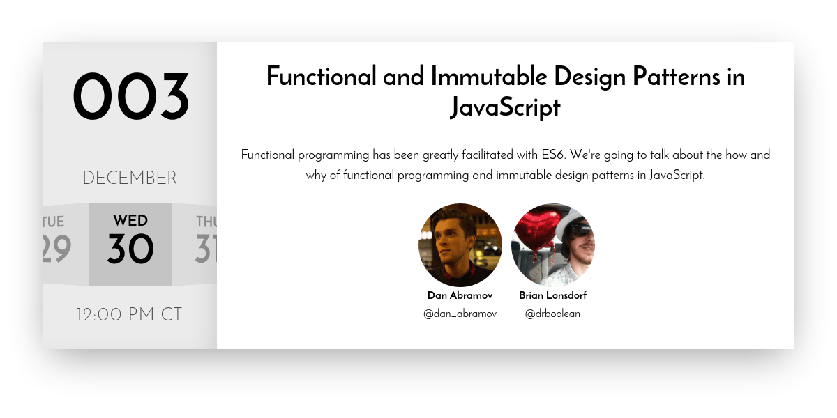 JavaScript Air Functional and Immutable Design Patterns