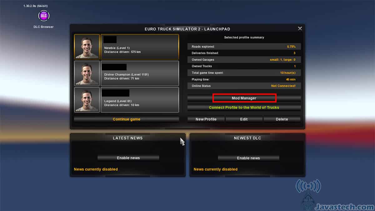 Tutorial Cara Memasang MOD Euro Truck Simulator 2 (ETS2)