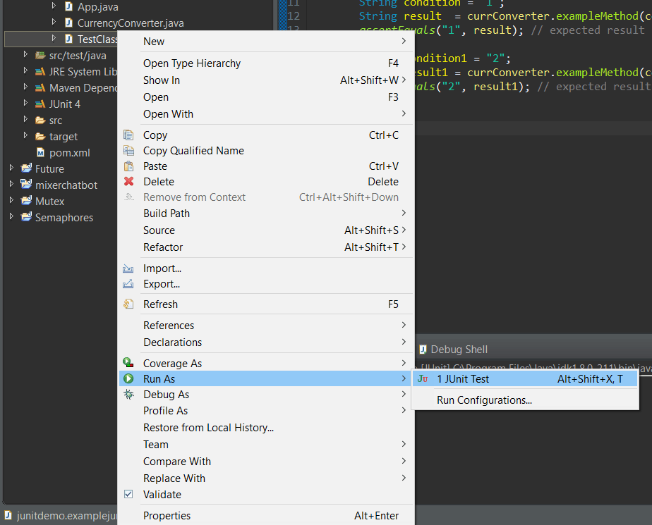 How to use JUnit for unit testing Java Tutorial Network