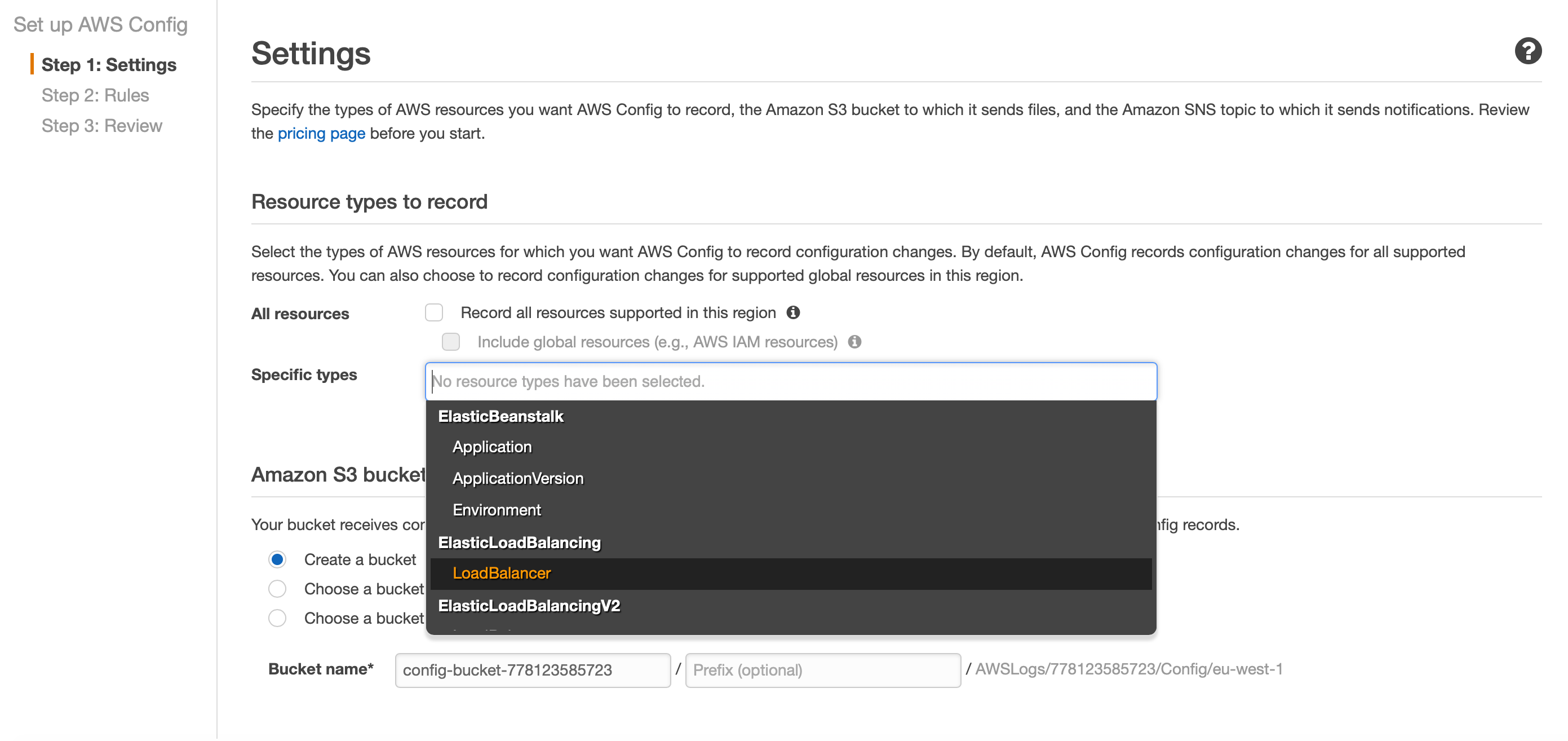 AWS Config Javier Baltar Cloud consultant