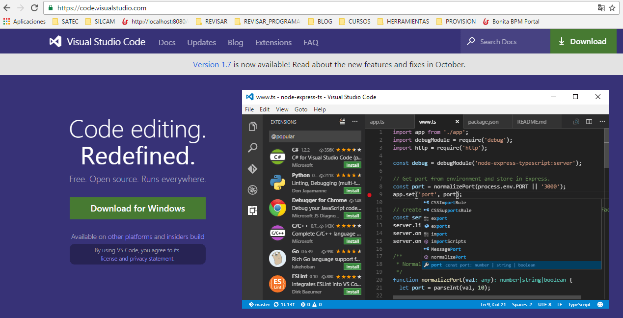 Javier Martín AlonsoVisual Studio Code
