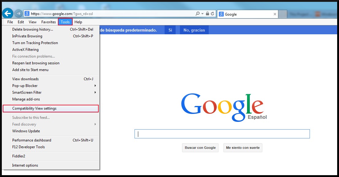 Project Server 2010 And IE11 Compatibility Issue Javier Perez CMDB ITOM Expert