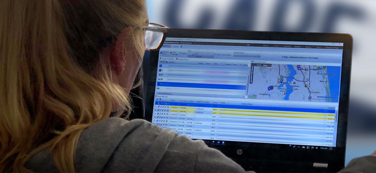 Wheelchair transport, Jacksonville, FL, patient transportation, nonemergency transport