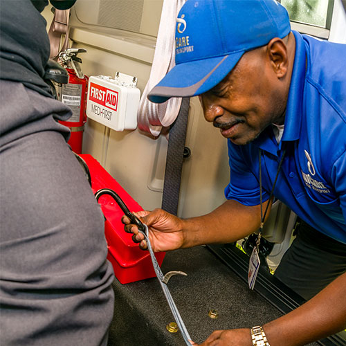 Wheelchair transport, Jacksonville, FL, patient transportation, non