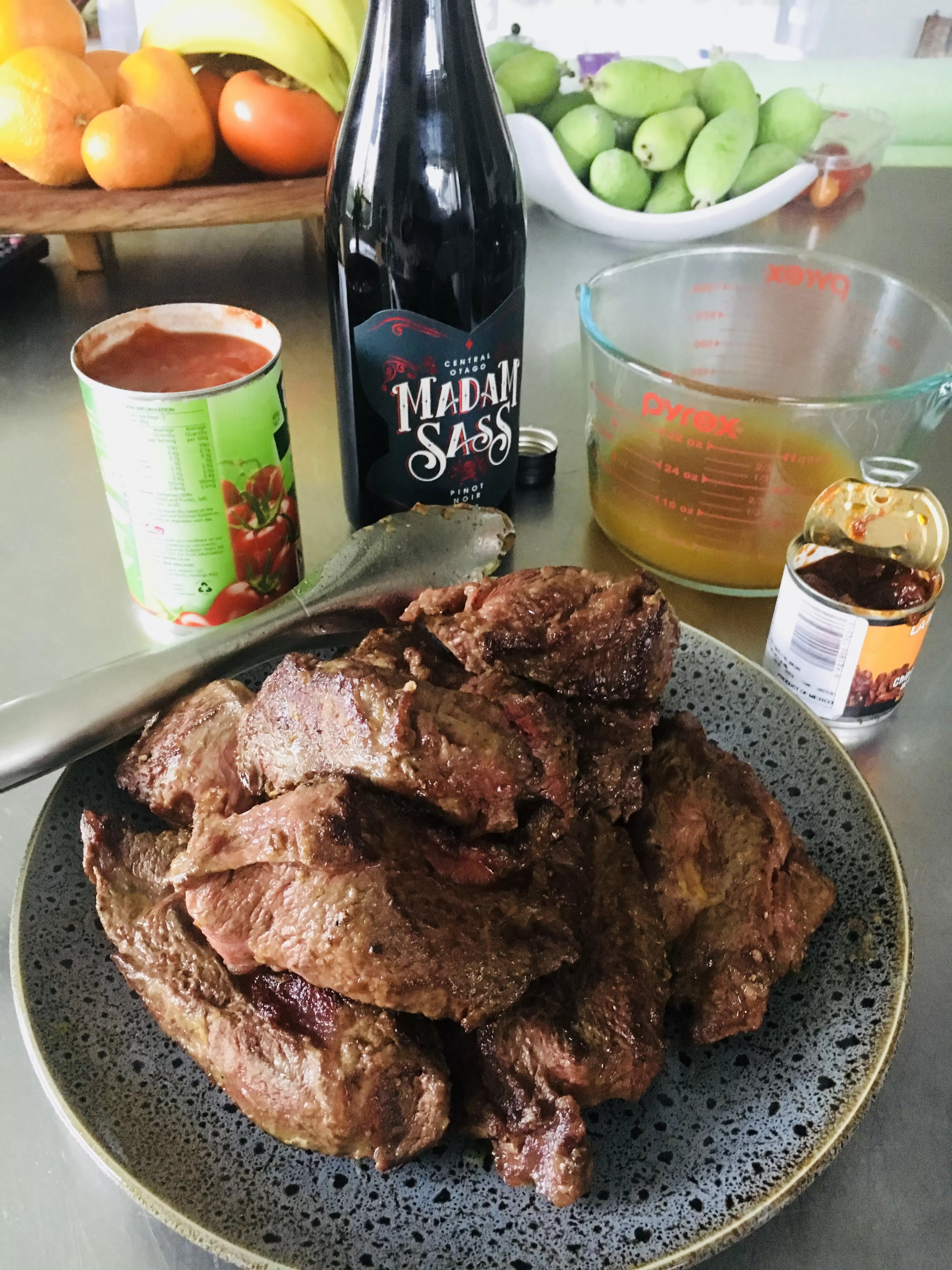 Slow Braised Beef Cheeks in Chipotle & Adobo Sauce Jax Hamilton