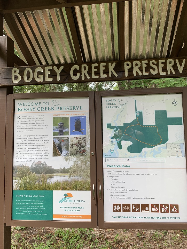 Hiking Trails Jacksonville, Florida Bogey Creek Preserve Jacksonville