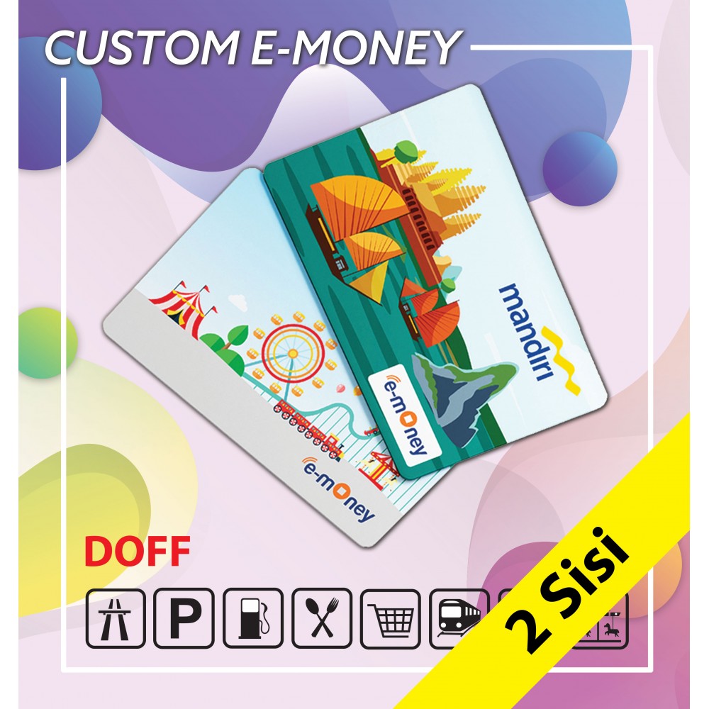 Cetak EMoney Custom Untuk Meningkatkan Branding