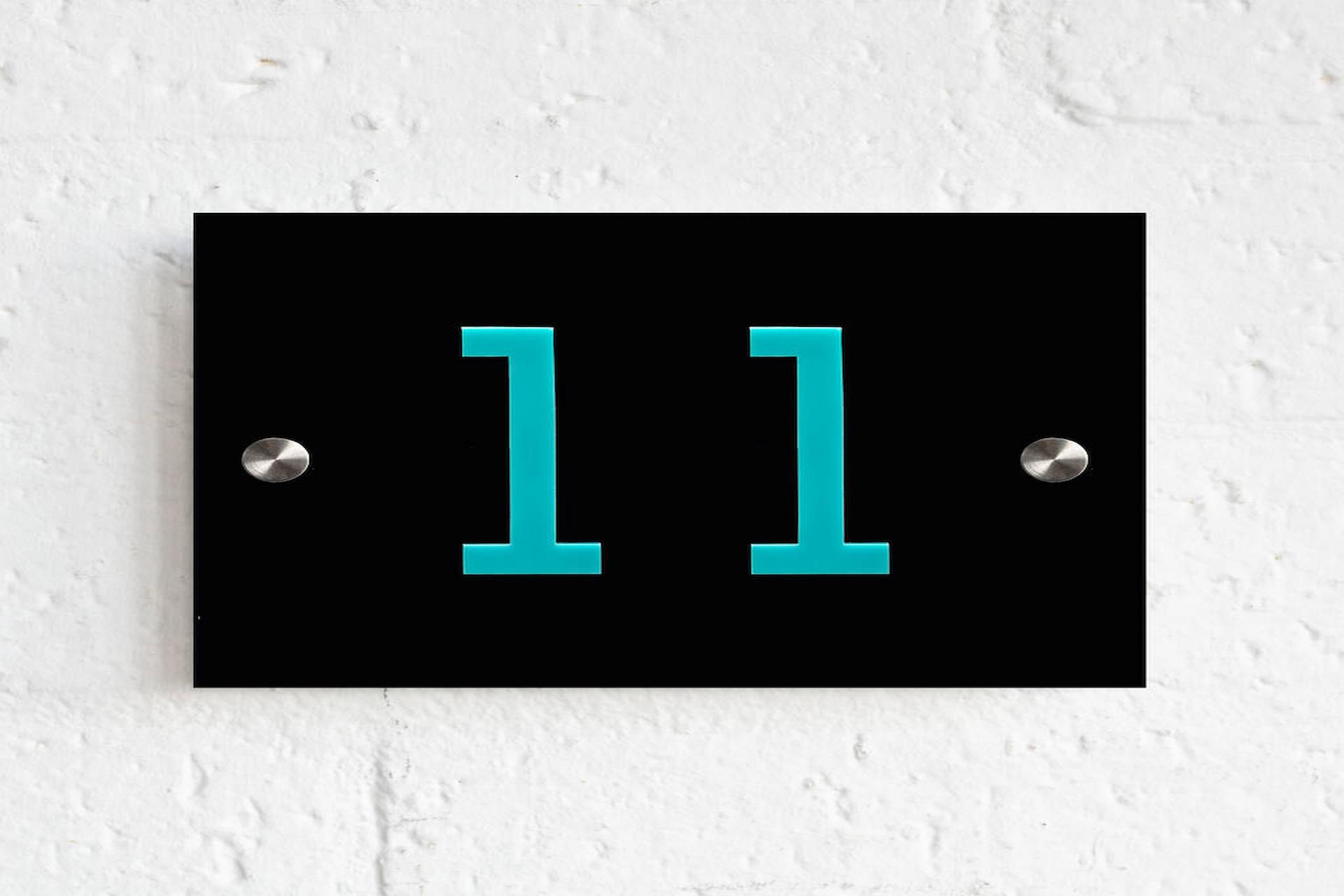 Modernizing Your Curb Appeal A House Number Plaque