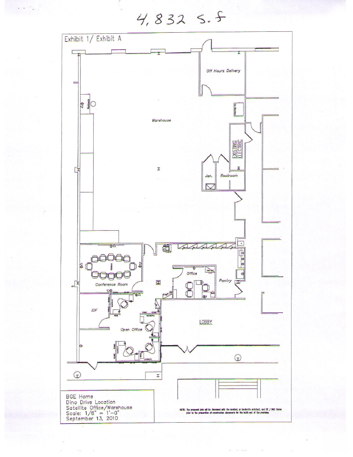 FloorPlan Jay Clogg Realty Group Commercial Real Estate Maryland