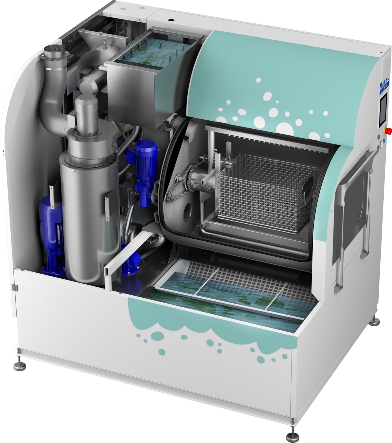 MAFAC ELBA Rotary Basket Washer JAYCO Cleaning Technologies