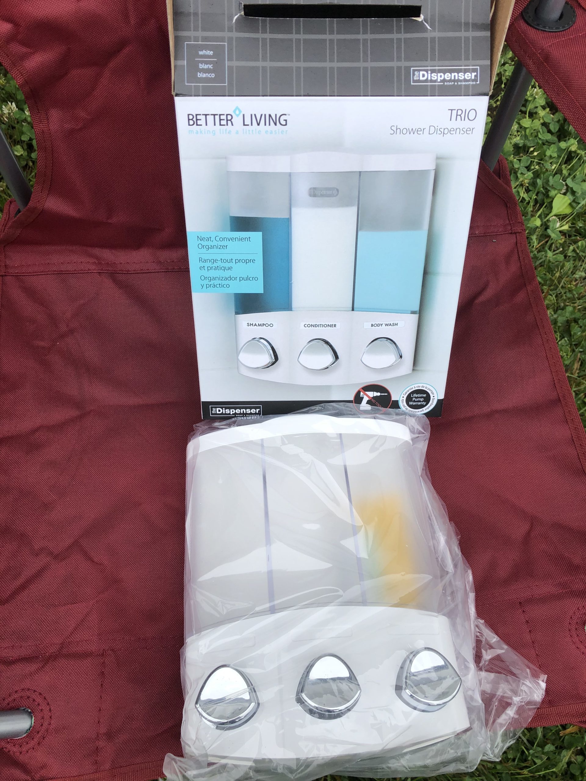 Shampoo Holder Installation for RV