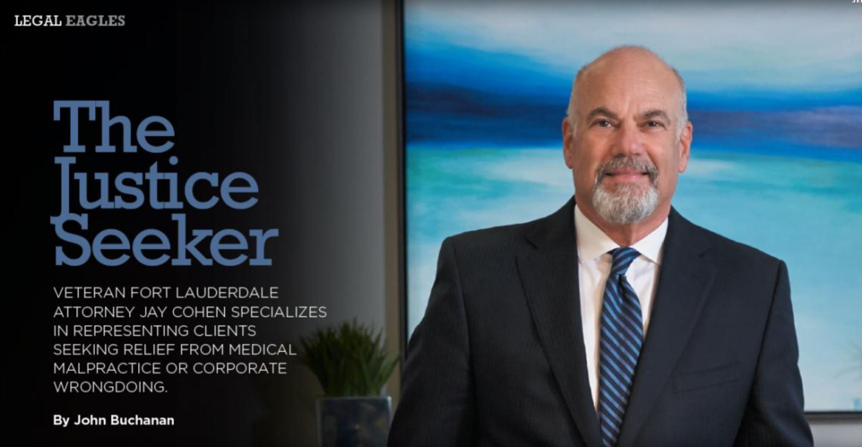 Jay Cohen Featured in Aventura Magazine Cohen & Blostein, P.A