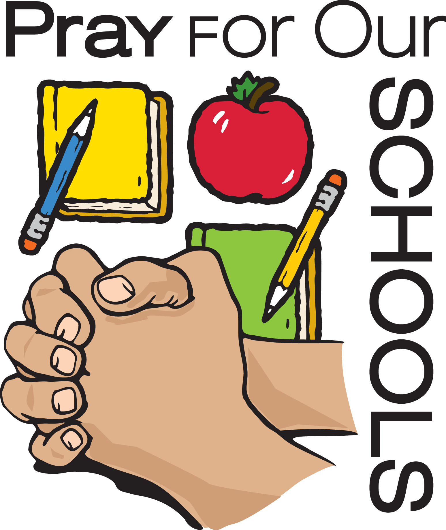 Back To School Prayer Clip Art