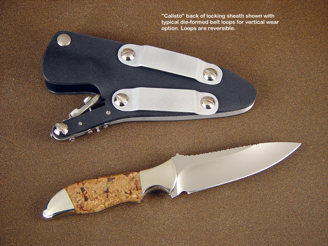 Locking Combat Knife Sheaths by Jay Fisher
