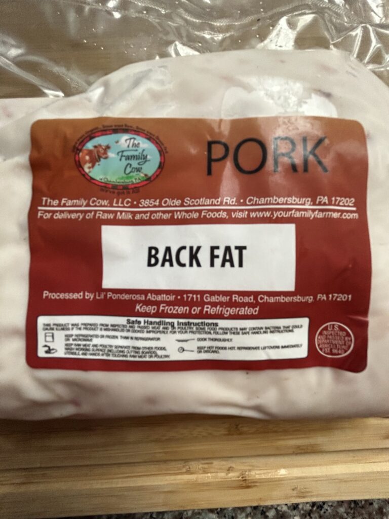 How to Render Lard Slow Cooker Method JAYNE'S FARMSTEAD