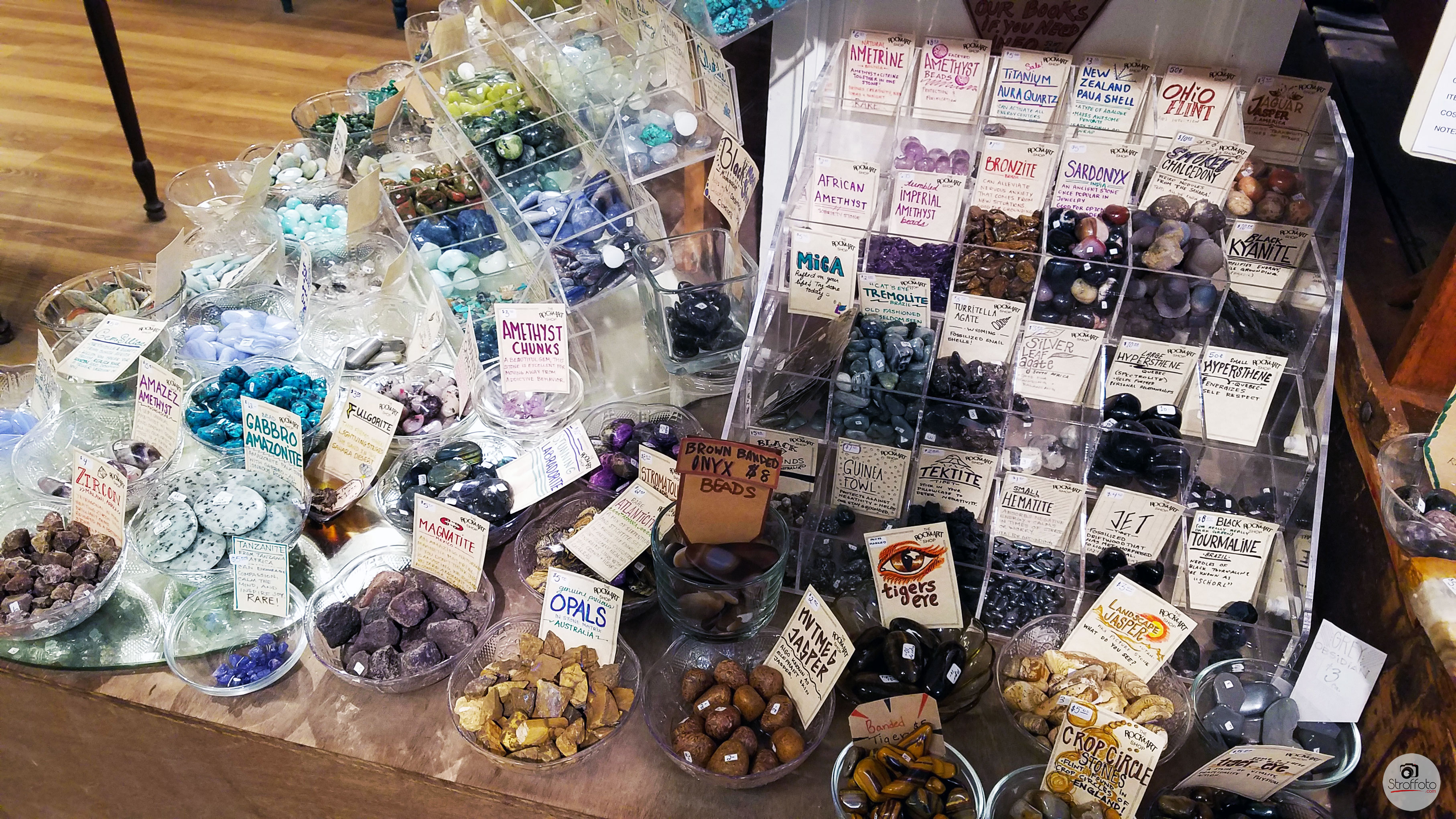 Rock Shop Bangor Maine Along the Way with J & J