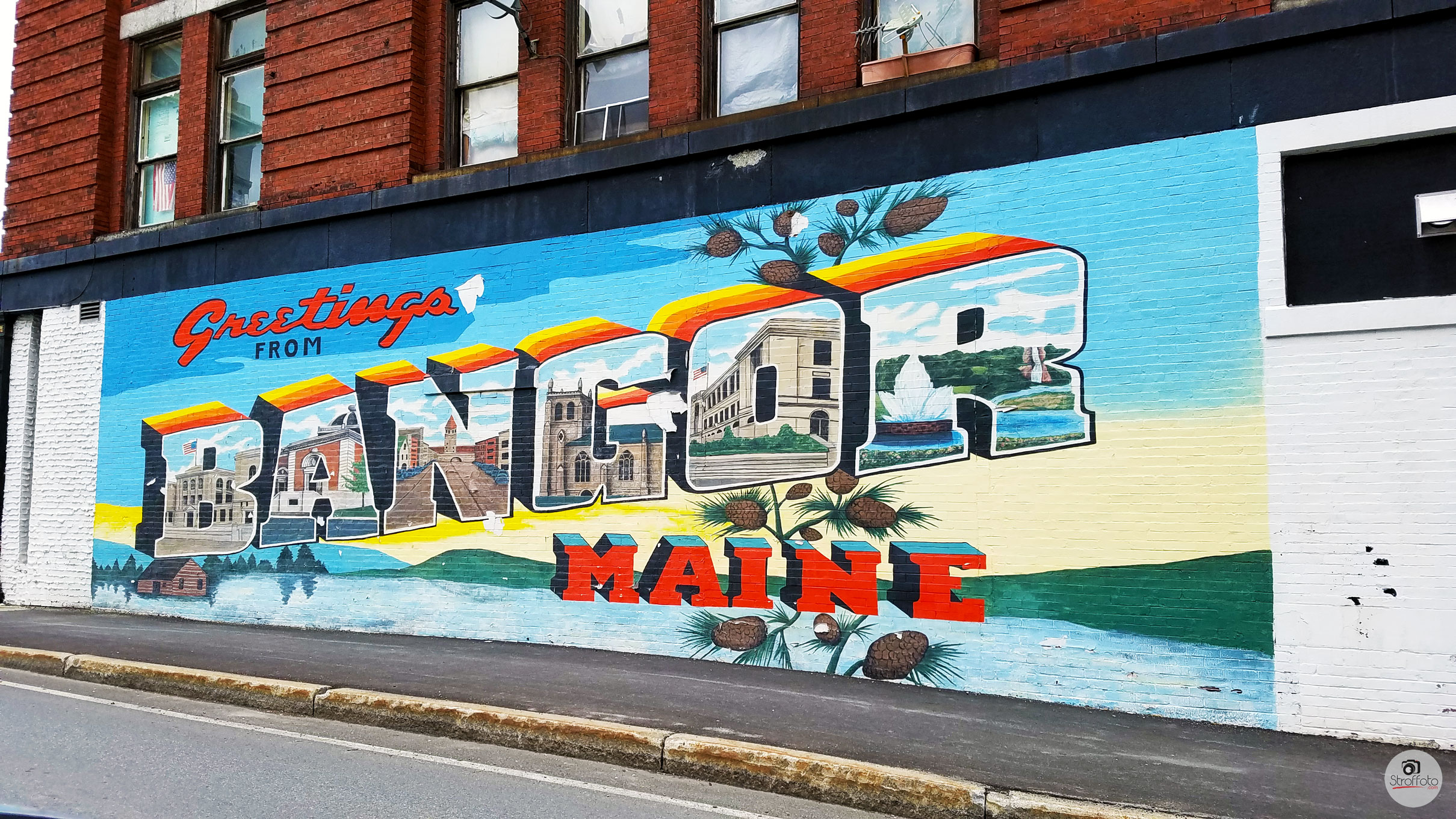 Wall Bangor Along the Way with J & J