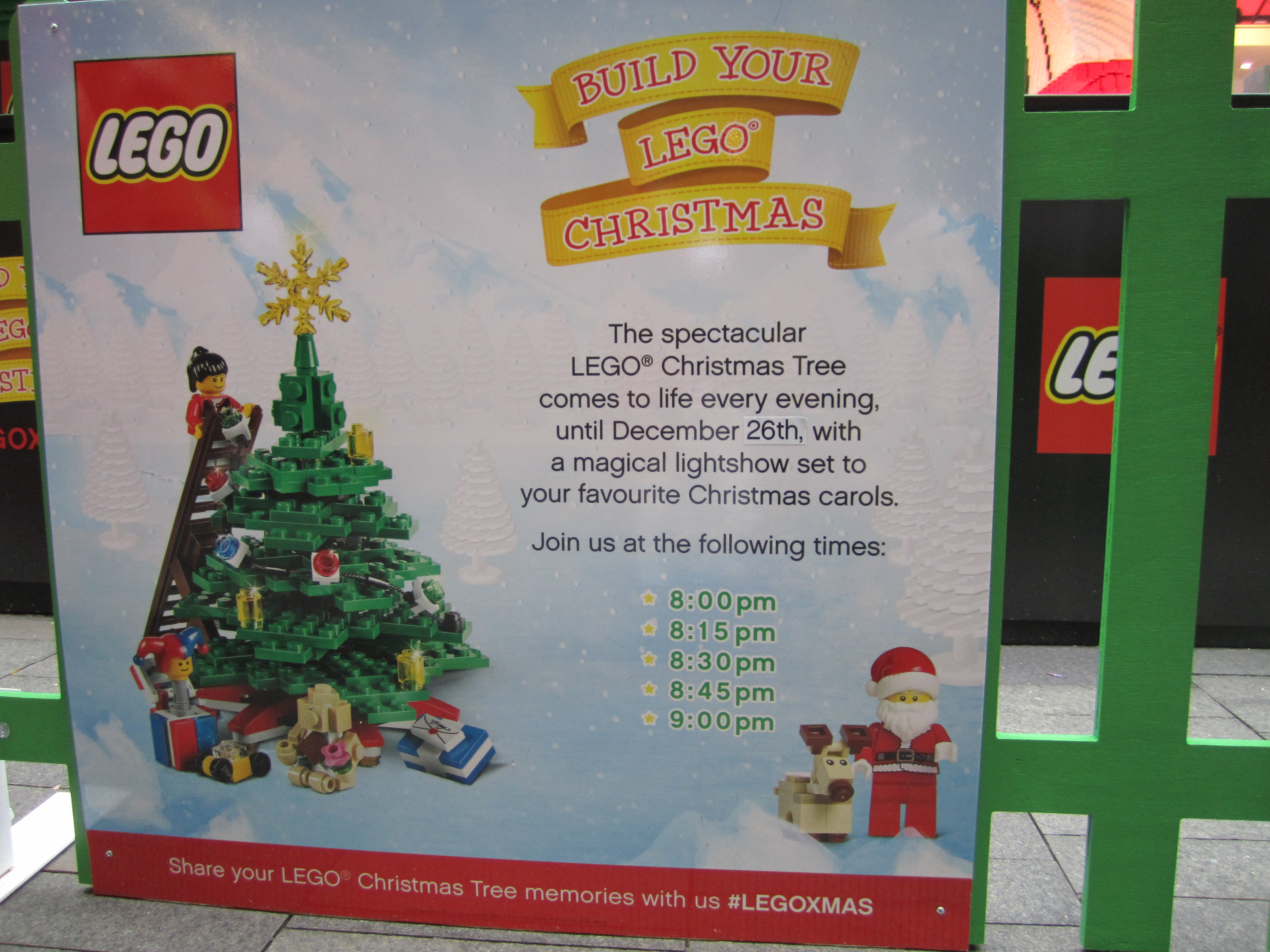 The Massive LEGO Christmas Tree at Westfield Sydney Jay's Brick Blog