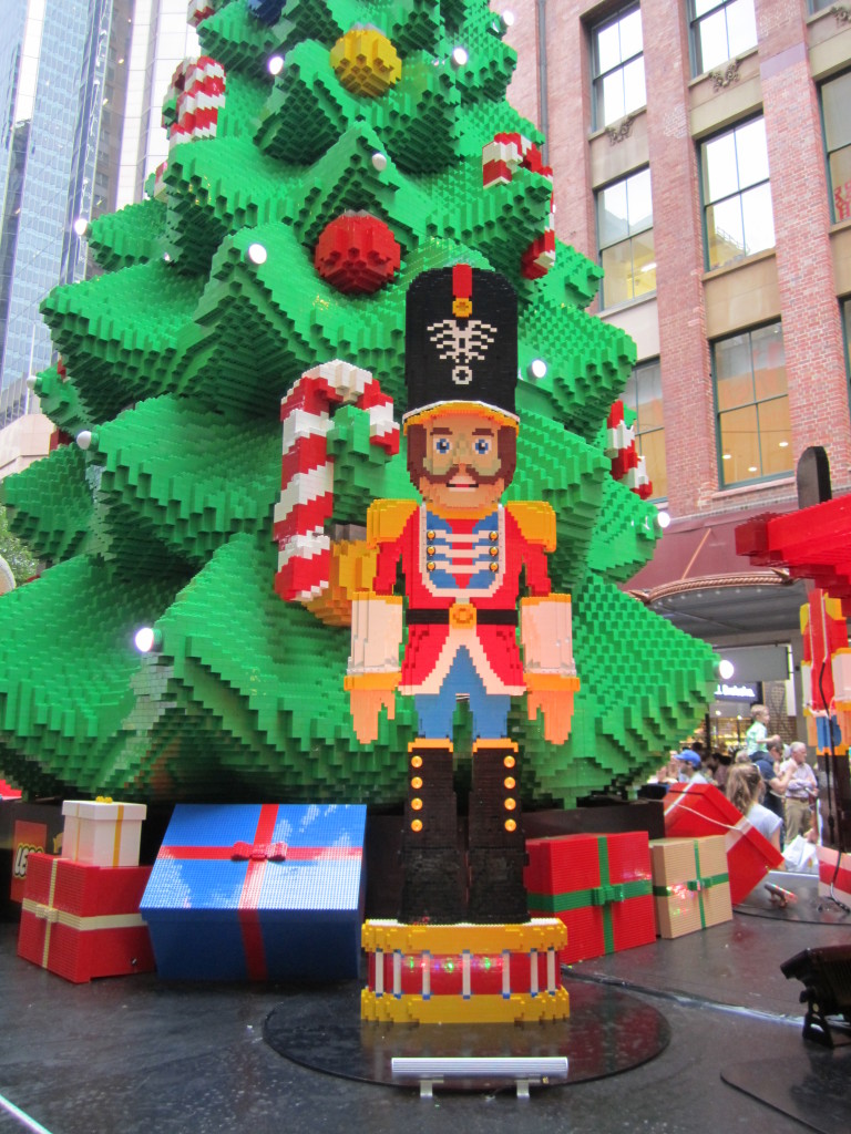The Massive LEGO Christmas Tree at Westfield Sydney